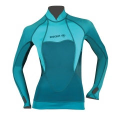 Top neoprene Beuchat Atoll - Donna - Atoll blu