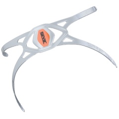 Cinturino in silicone Seac sub - Maschera Libera - Trasparente/Arancione