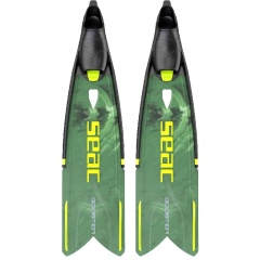 Pinne Seac sub Booster verde/giallo