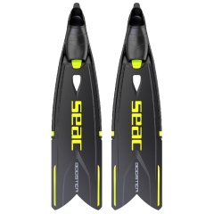 Pinne Seac sub Booster nero/giallo