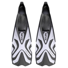 Pinne Snorkeling Seac sub Azzurra Bianco