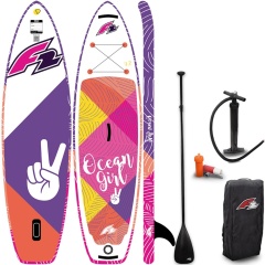 SUP Paddle Gonflable enfant F2 Ocean Girl 8'2