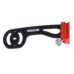 Staffa per telecamera Sigalsub - Carbonio 80mm