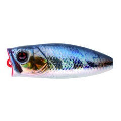 Esca artificiale Poppers Sakura Pop'N Dog Flottant 40 mm 3,3 gr A06 Aurora Minnow