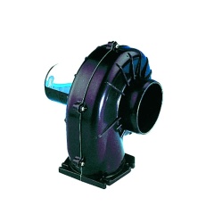 Ventilatore radiale a cuneo Jabsco montato a parete - Diametro: 75mm - 12V - 3m
