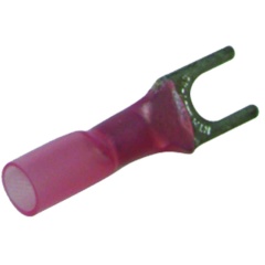 20 Terminali Vdm a forcella - Rosso