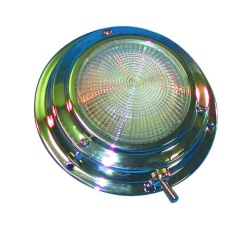 Plafoniera inVdm acciaio inox diametro 140mm