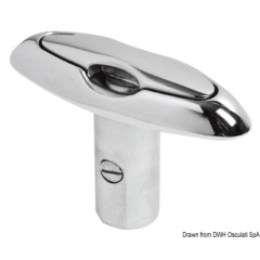 Mini galloccia Osculati retrattile AISI136 - 134x41 mm