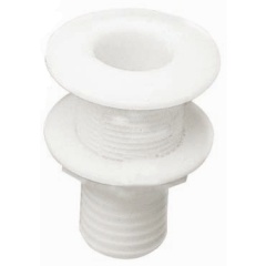 Passascafo Plastimo con collare flush bianco 1/2"