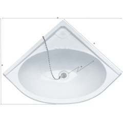 Lavello adPlastimo angolo in plastica