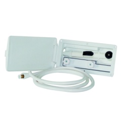 Doccia da incassoPlastimo  sul ponte