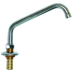 Beccuccio inPlastimo ottone cromato