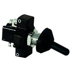 Interruttore a leva Plastimo in plastica nera ON-OFF