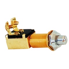 Interruttore a pulsantePlastimo  con relè o per clacson MOM-OFF