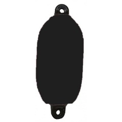 Copriparabordo Plastimo singolo spessore 23X76 - Nero