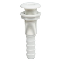 Passascafo Plastimo con collare flush bianco 1"