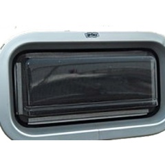 Parapioggia Gebo per oblò rettangolare 375 x 175 mm