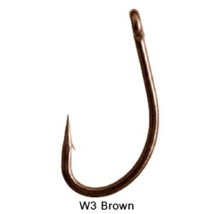 Carp Hooks Elitech Prowess W3 Brown x 10
