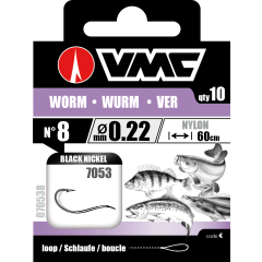 Ganci montati VMC 7053 BN Pesca al verme