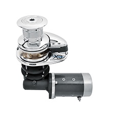 Verricello verticale Lofrans X3 Bronzo cromato 1500W - 12V - 12V - Fondo 10mm - Con paletta