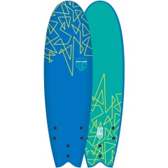 Planche de surf en mousse Wave Power Softy SOFTY Blue/Teal 5'10