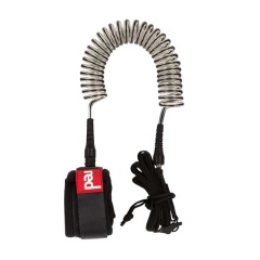 Leash SUP Coiled Red Paddle