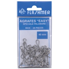 20 Graffe facili in acciaio inossidabile
