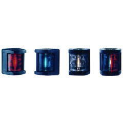 Fanale di navigazione bianco HELLA marino Modello 3562 - Luce di poppa - Alloggiamento bianco - 135° - Portata 2 miglia