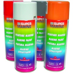 Pittura marina Super Marine Yanmar entrobordo aerosol 400ml - Grigio metallizzato 1974 al 1986