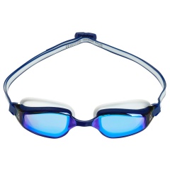 Occhialini nuoto Aquasphere Fastlane - Effetto specchio blu Titane