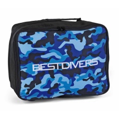 Borsa per erogatore Best Divers rettangolare blu Camo
