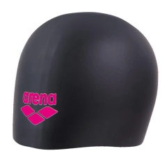 Bonnet de natation Arena Long hair Silicone - Asphalt pink