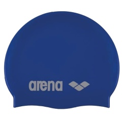 Bonnet de natation Arena Classic Silicone - Skyblue white