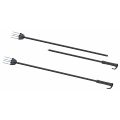 Fiocina a mano Seac sub con 4 denti - lunghezza 140 cm