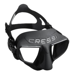 Maschera pesca subacquea Cressi Atom Nero