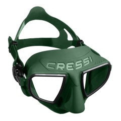 Maschera pesca subacquea Cressi Atom Verde