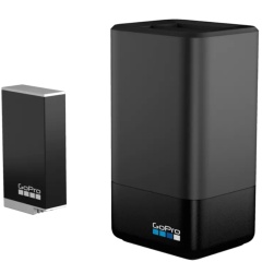 Batterie Enduro + Chargeur de batterie double MAX GoPro