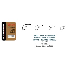 Ami da pesca KAMASAN B100 - Scatola da 25 - H10