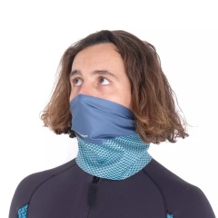 Bandeau/Cache cou Mellow Sea Intérieur polaire Extérieur Drystop Bleu/Vert