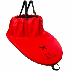 Jupe kayak nylon Basic Light Rouge
