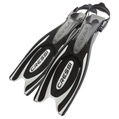 Pinne sub Cressi Frog Plus Nero/Argento