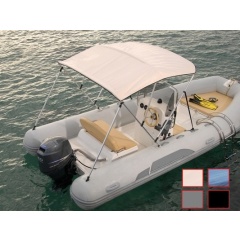 Tendalino barca 3 cerchi in alluminio MATC Oxygen 1370-1550 mm