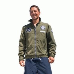 Giacca a vento Omer windbreaker - Verde