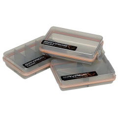 Scatole di stoccaggio Savage Gear Pocket Box Smoke - Set di 3