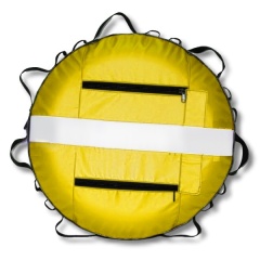 Custodia per boa apnea Ø 70 cm - Giallo