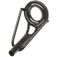 Puntale canna da pesca tubo N°8 con rivestimento rinforzato Ø interno 2 mm e Ø interno in ceramica 5,5 mm