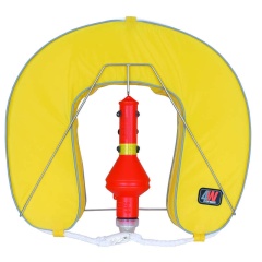 Salvagente ferro di cavallo 4Water con boetta luminosa