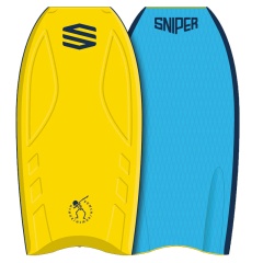 Bodyboard Sniper Bunch II Jaune et bleu 44