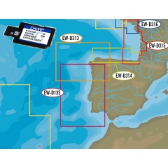 Tessera marina C-Map locale 4D completa - Spagna/Portogallo