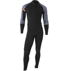 Combinaison longe cote homme Optimizer 4/3mm Patriot blue-Aquablue